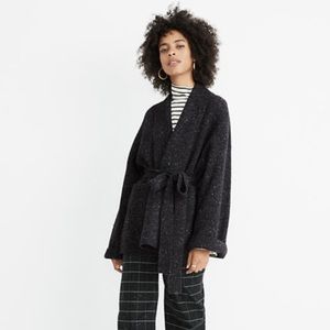 Madewell Donegal Tie-Waist Cardigan Sweater